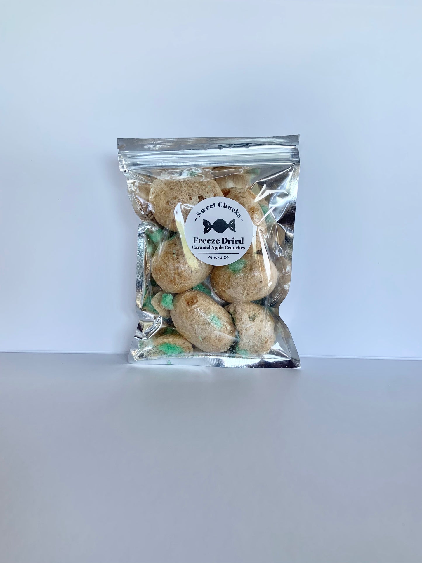 Freeze Dried Caramel Apple Crunches 🍏🍬