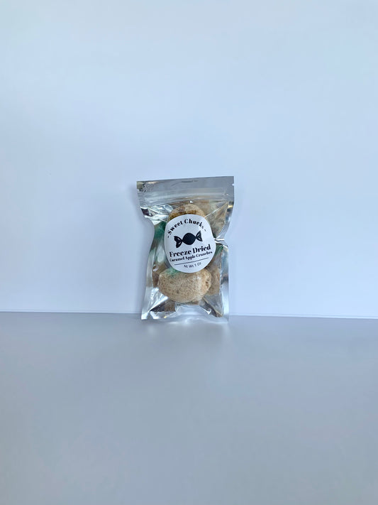 Freeze Dried Caramel Apple Crunches 🍏🍬